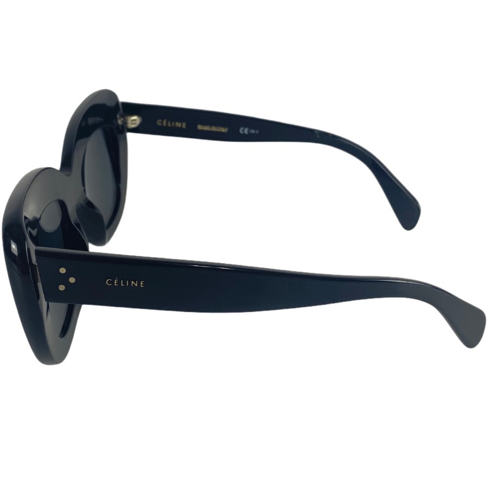 Celine CL 41432/S 807 IR Oversize Black Sunglasses - Picture 2 of 15